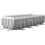 Intex Πισίνα PVC με Μεταλλικό Σκελετό 400x200x100εκ.